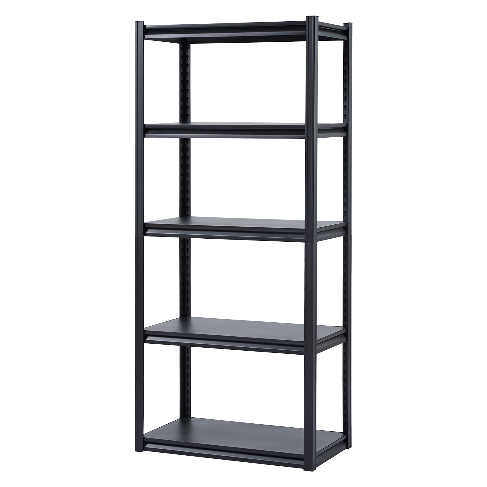 Storage Shelves 18" D X 32" W X 72" H 5-tier Garage Storage Shelving_voghion.com